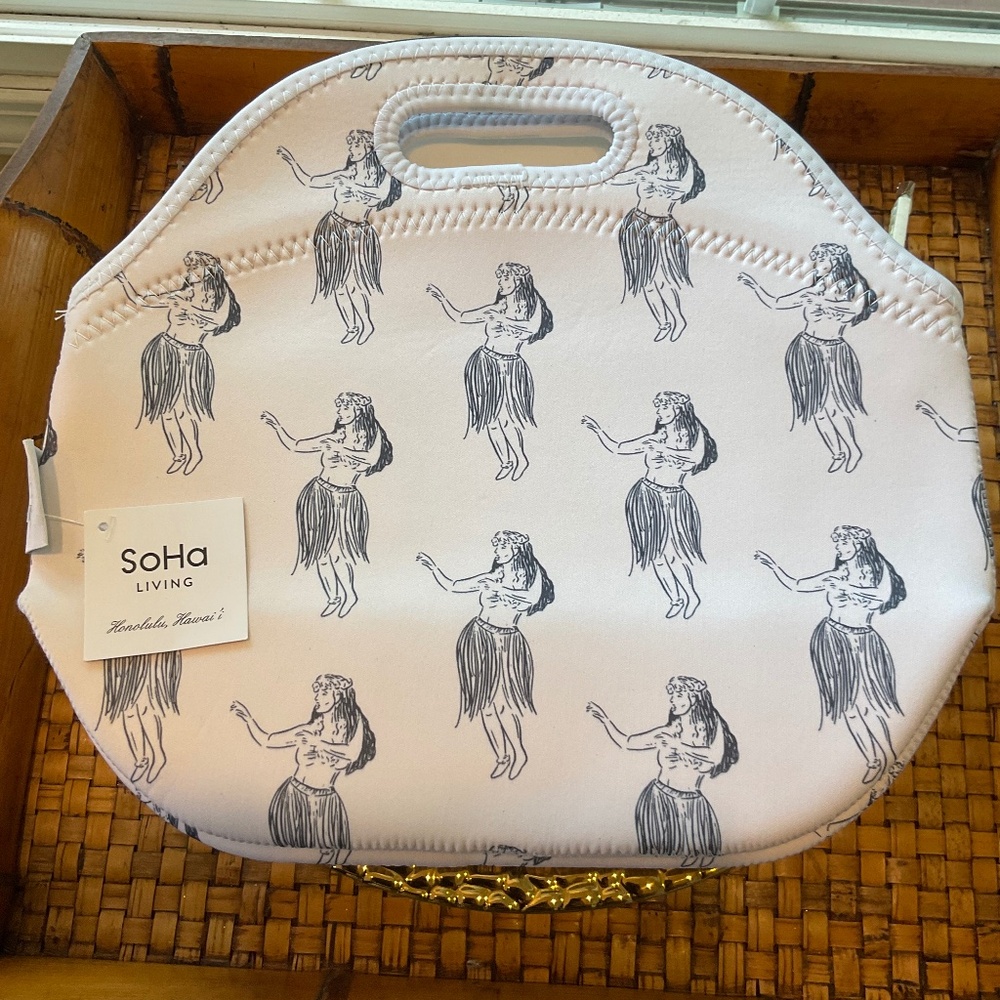 SoHa Living Hula Love Neoprene Cooler Bag NWT